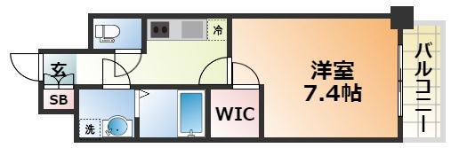 ワールドアイ神戸ハーバーランドの間取り