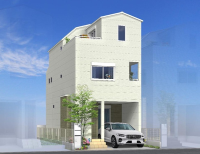 【外観パース】 | 舞子台8丁目　新築戸建