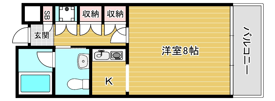 カーサマニエラの間取り