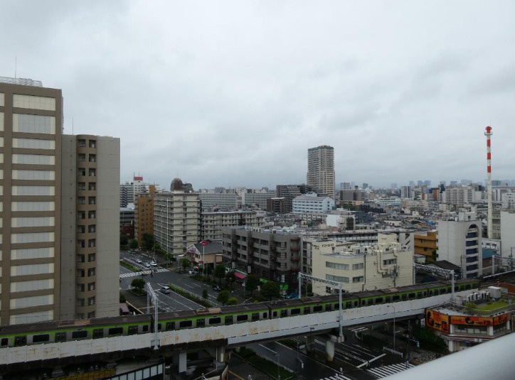 東大島ファミールハイツ1号棟の展望