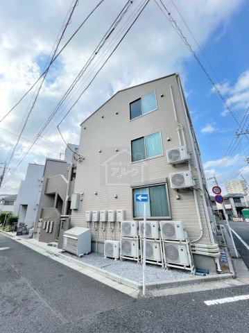 練馬区中村２丁目のアパートの外観