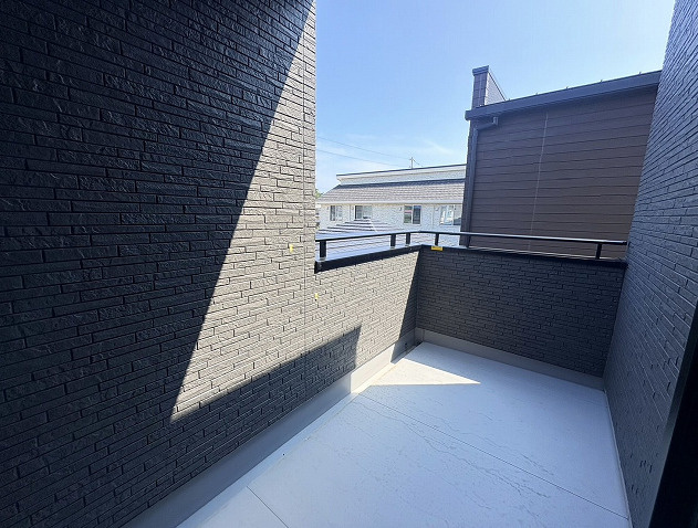 売新築戸建　静岡市清水区三保松原町のバルコニー