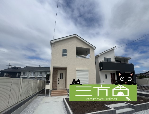 新築　高崎市筑縄町第2　Livele Garden.S　１号棟の外観|現地写真　2025年8月完成しました！ご内覧等、お気軽にお問合せください♪　							
