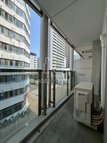 ラドゥセール中之島のバルコニー