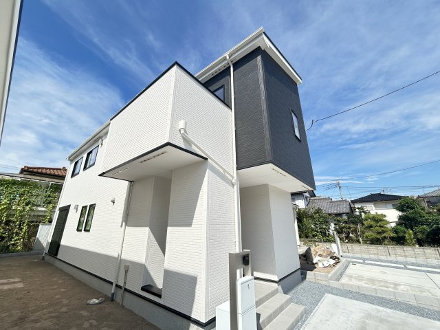 新築　高崎市倉賀野町24-1期　LIGNAGE　2号棟の外観|高崎市倉賀野町24-1期　LIGNAGE