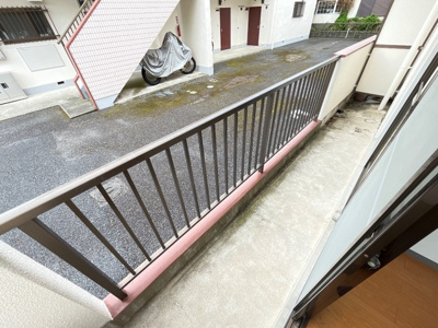 【バルコニー】 | クリーンハイツD