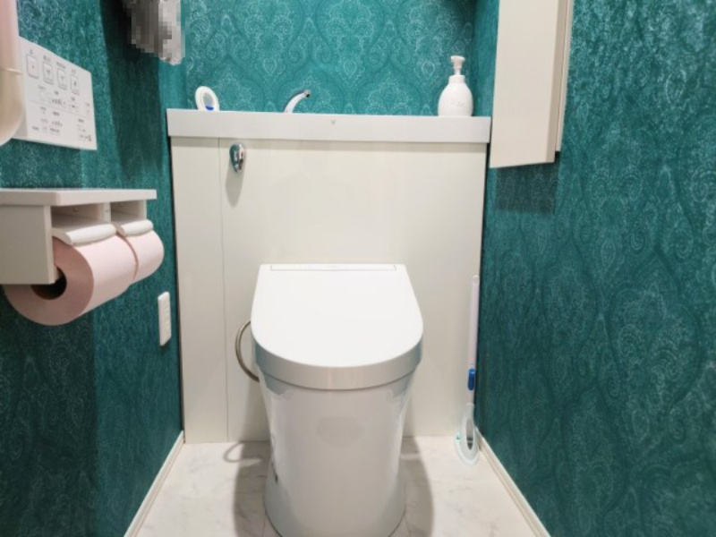 売中古戸建　静岡市駿河区登呂2丁目のトイレ|落ち着いた空間を提供します！