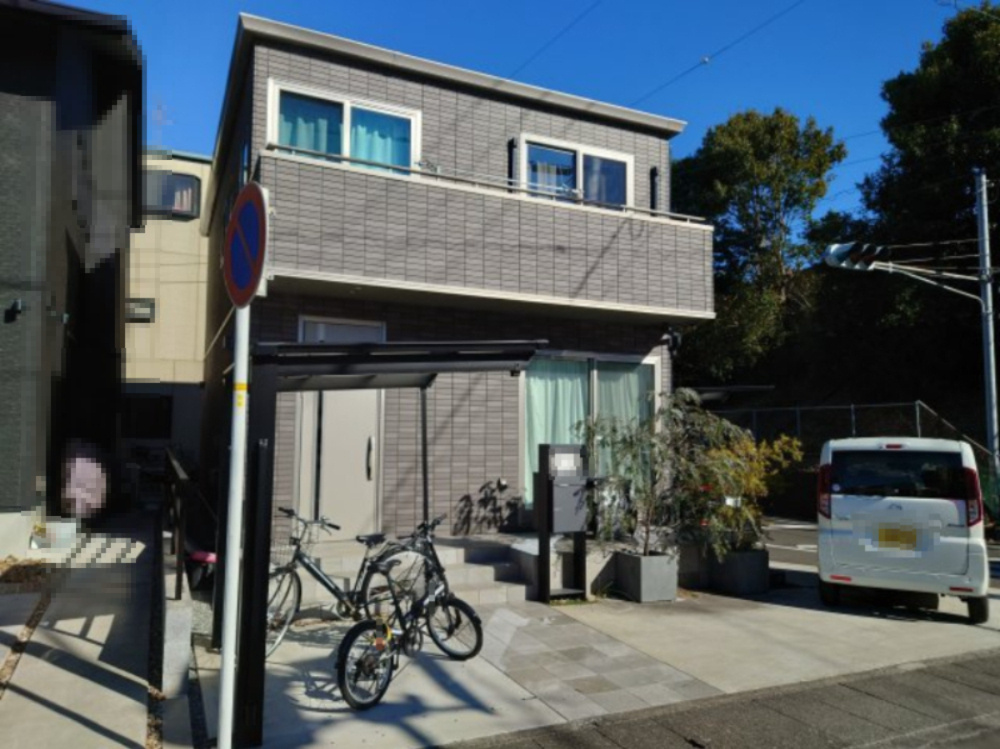 売中古戸建　静岡市駿河区登呂2丁目の外観|ずっと住む家だから、家族の笑顔が絶えない家づくりにこだわりました。