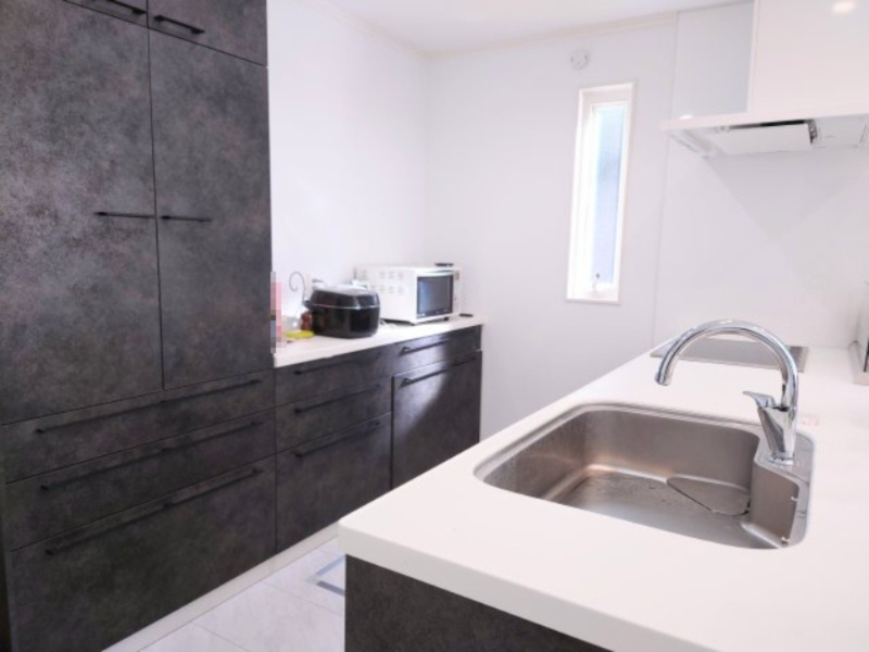 売中古戸建　静岡市駿河区登呂2丁目のキッチン|蛇口はキッチンタッチ水栓を採用！衛生面に配慮しています♪♪♪