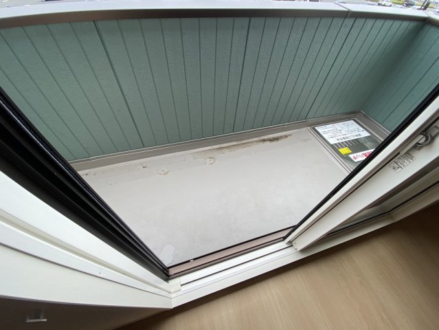 D-ROOM盛岡本宮　C棟のバルコニー