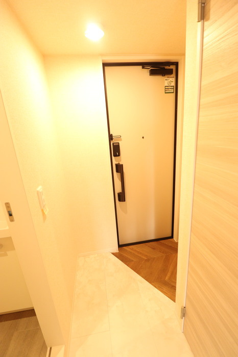 D-ROOM盛岡本宮　C棟の玄関