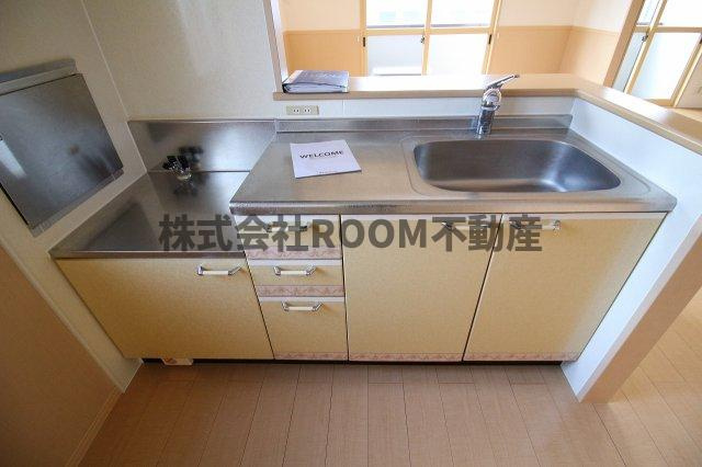 セジュール早水Ⅱのキッチン|お料理しやすいキッチンです