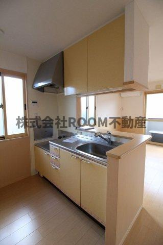 セジュール早水Ⅱのキッチン|きれいなキッチンです