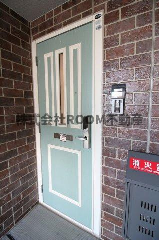 セジュール早水Ⅱの玄関|ゆったりとした玄関です