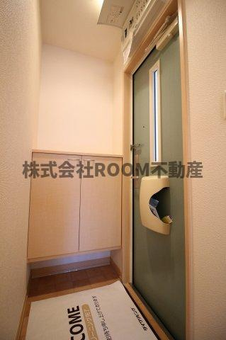 セジュール早水Ⅱの玄関|明るい玄関です