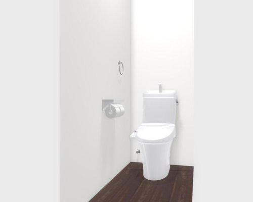 売新築戸建　焼津市田尻のトイレ|おトイレはフチレスでお掃除がラクラクです♪