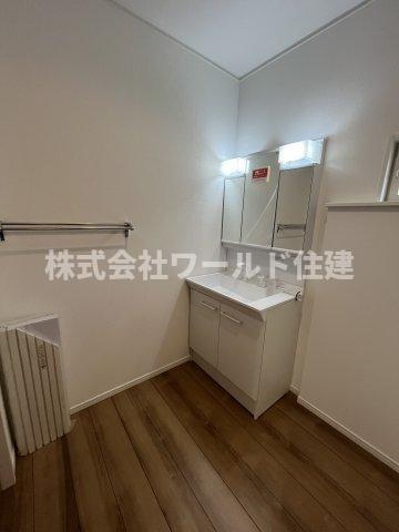 あきる野市小川の独立洗面台