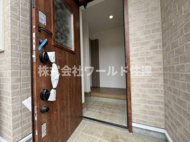 あきる野市小川の玄関