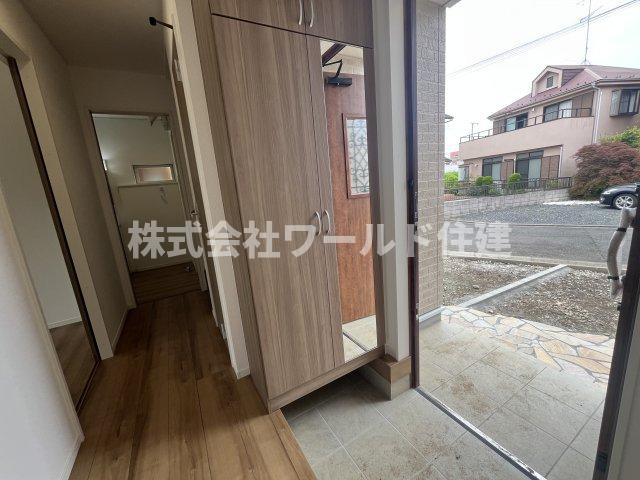 あきる野市小川の玄関