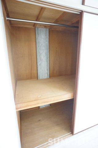 熊本市東区月出２丁目のアパートの収納