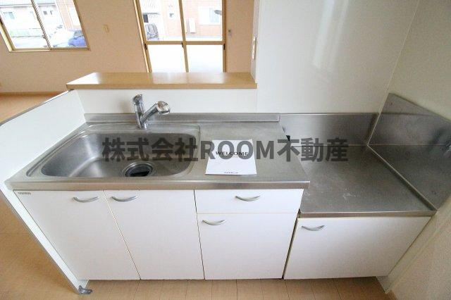 フルール・ド・シャモニ のキッチン|きれいなキッチンです