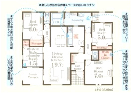 神埼市神埼町第3の間取り
