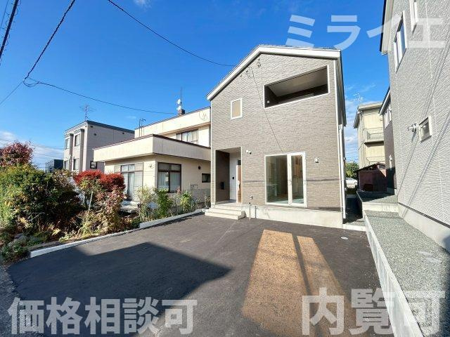 【新築戸建】札幌市豊平区西岡3条3丁目3棟の外観