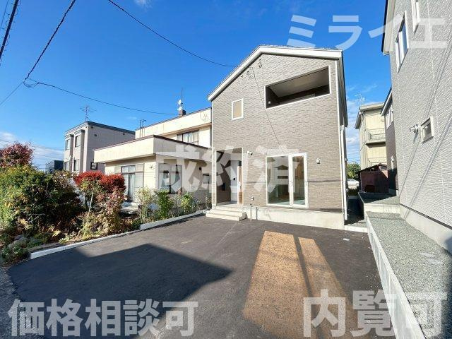 【新築戸建】札幌市豊平区西岡3条3丁目3棟の外観