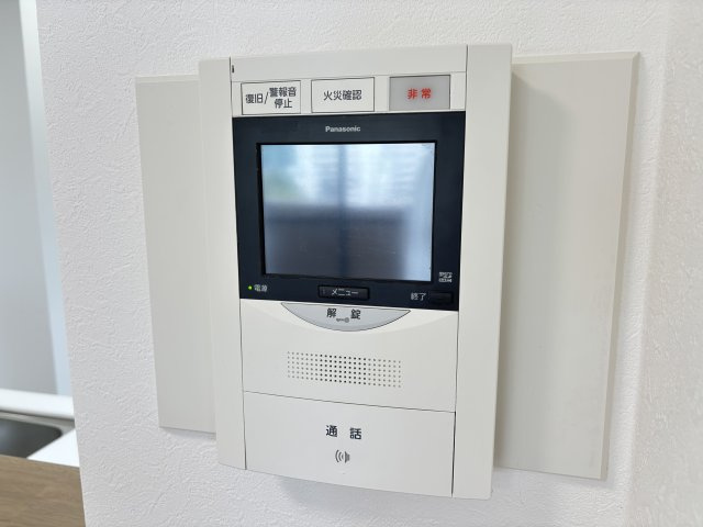 ＪCity古市駅前のセキュリティ|TVモニター付インターフォン