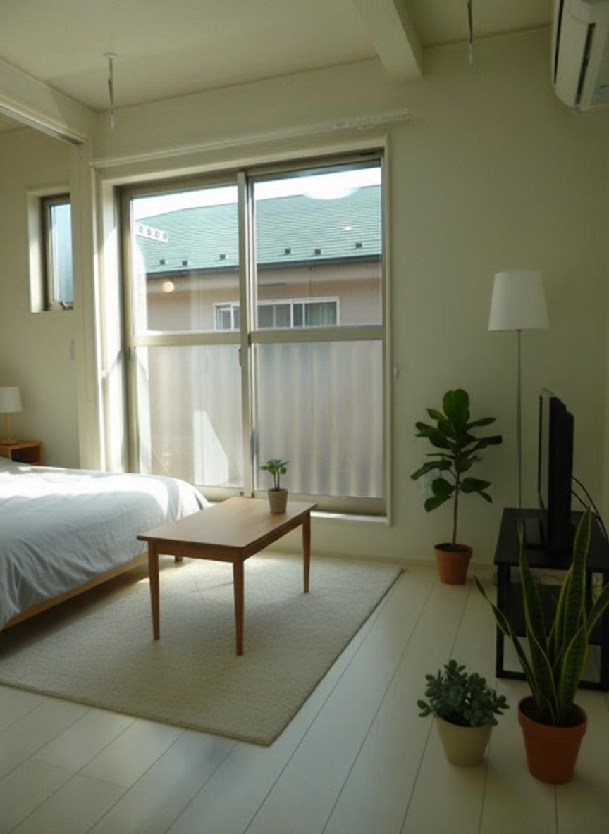 カーサ・コスモの居間・リビング|写真はイメージです。家具家電はつきません