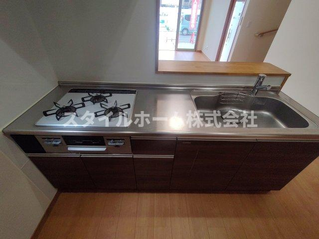 おがさわら和の家新屋町貸家群のキッチン