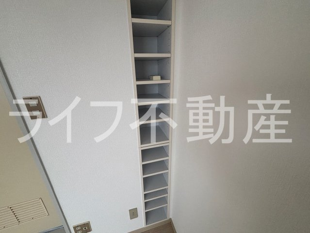 ロイヤル俊徳Ⅱの収納|小物を収納するのに便利です