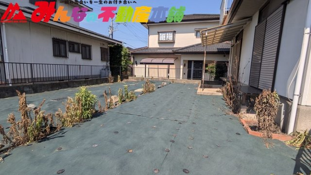 久留米市高良内町の中古一戸建の庭