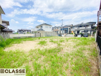 【前面道路含む現地写真】 | 宇治市木幡御蔵山　2区画　H号地　建築条件付き