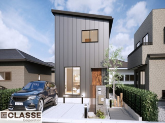 【完成予想図】 | 宇治市木幡御蔵山　2区画　H号地　建築条件付き | 弊社標準仕様（アトリエスタイルハウス仕様）では、耐震等級3相当が標準です。間取りにもよりますので、設計士に確認しながら、ご希望の間取りとの兼ね合いで考えていきましょう。