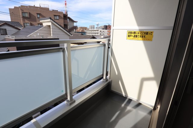 グレイス西船橋のバルコニー
