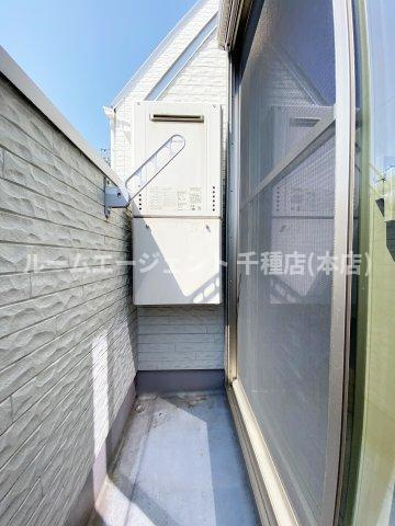 Ampio八田のバルコニー