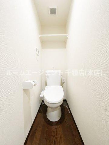 Ampio八田のトイレ