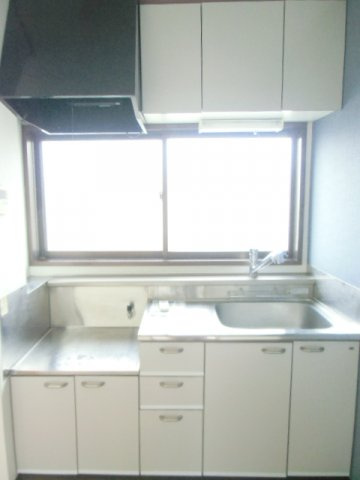 【キッチン】 | ハイム五十嵐 | 給湯式、ガスコンロ設置可能