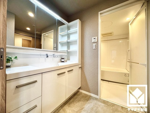 ネバーランド伏見丹波橋の独立洗面台