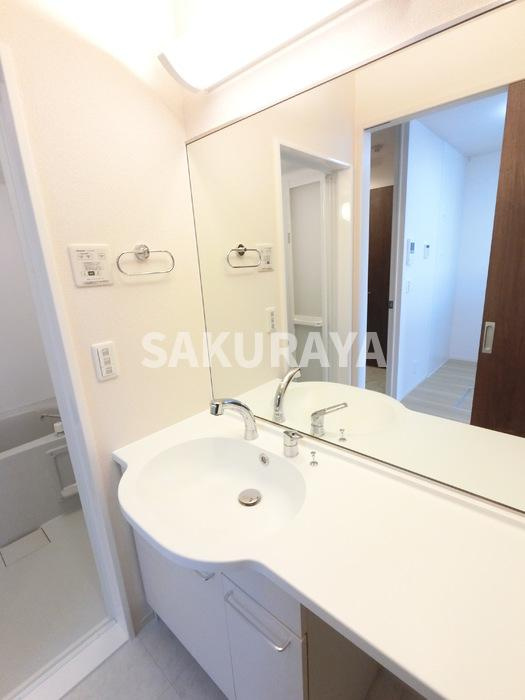 ボヌールの洗面所