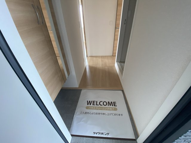 D-Place手柄　B棟の玄関