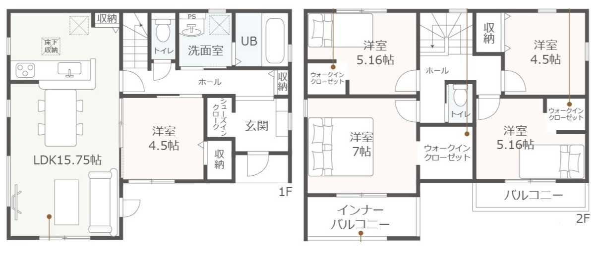 リーブルガーデン碧南市住吉町2期　全2棟　新築戸建のその他