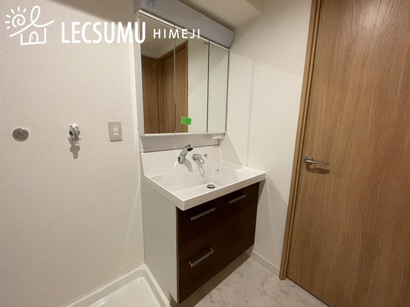 第五恵美酒マンションの洗面所