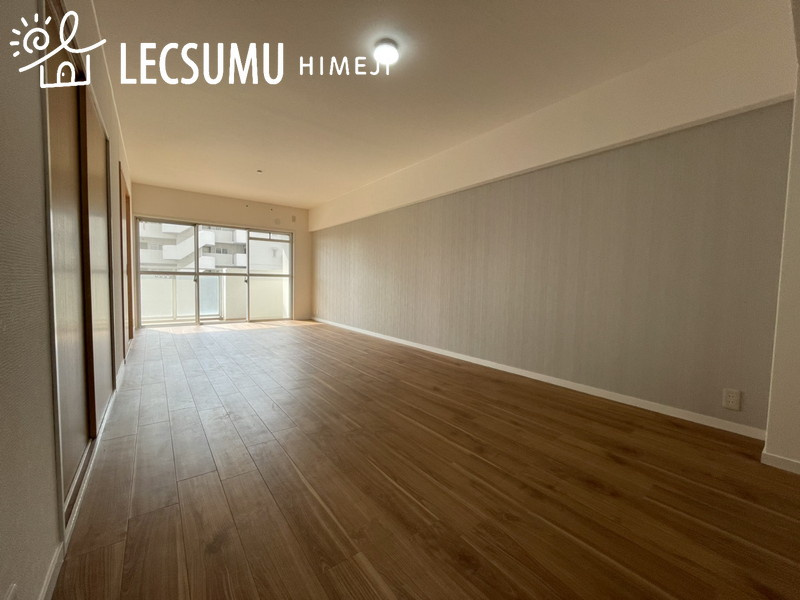 第五恵美酒マンションの居間・リビング