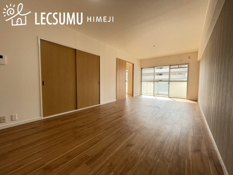 第五恵美酒マンションの居間・リビング