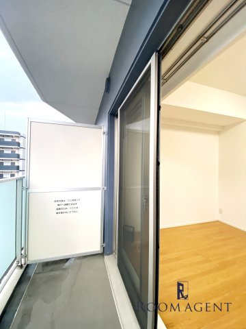 カレント今池のバルコニー