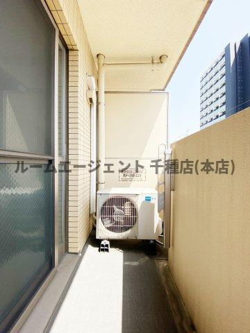 ソフィア本山のバルコニー