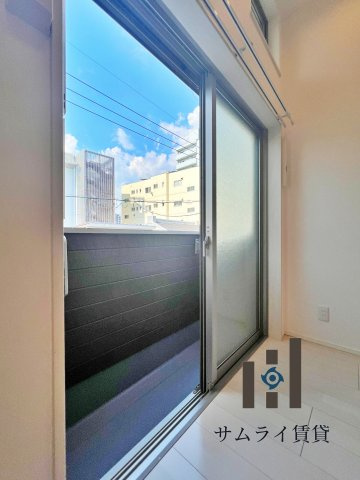 ソレイユ 中村日赤のバルコニー