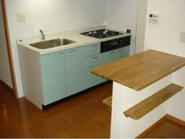 ハイリスベーネ池下のキッチン